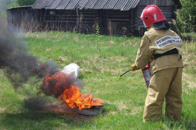 Эстафета «Юный пожарный»